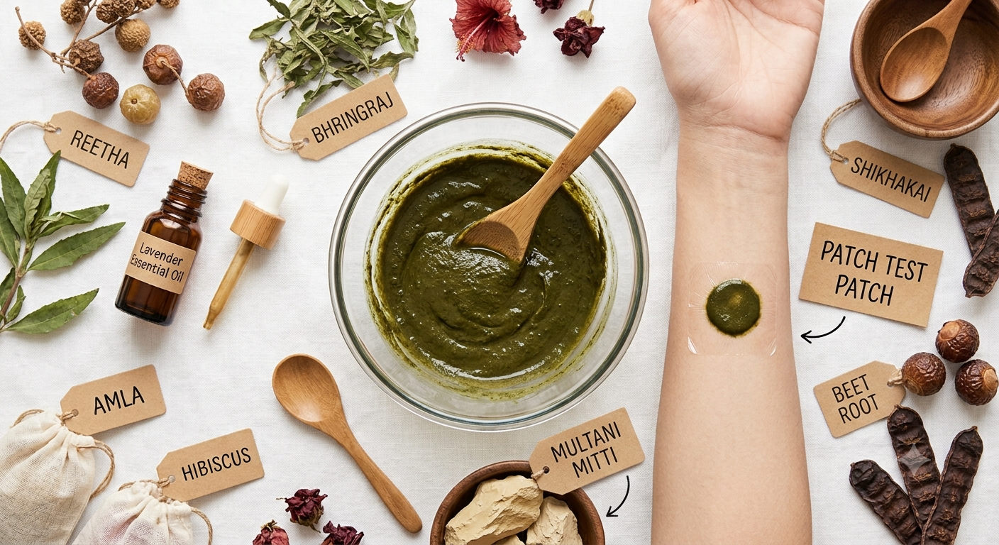 How to Use Herbal Powders Safely for Hair and Skin