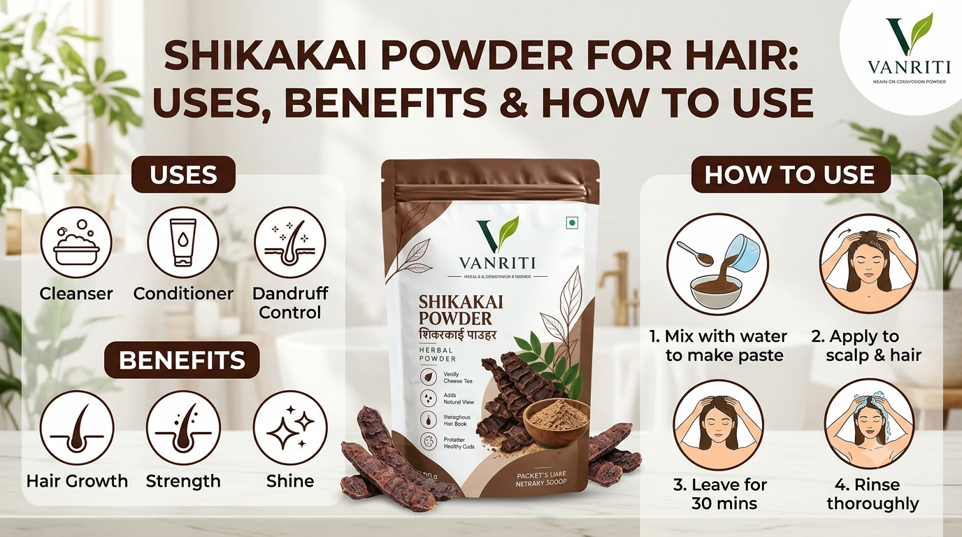 Shikakai Powder for Hair: Uses, Benefits and How to Use