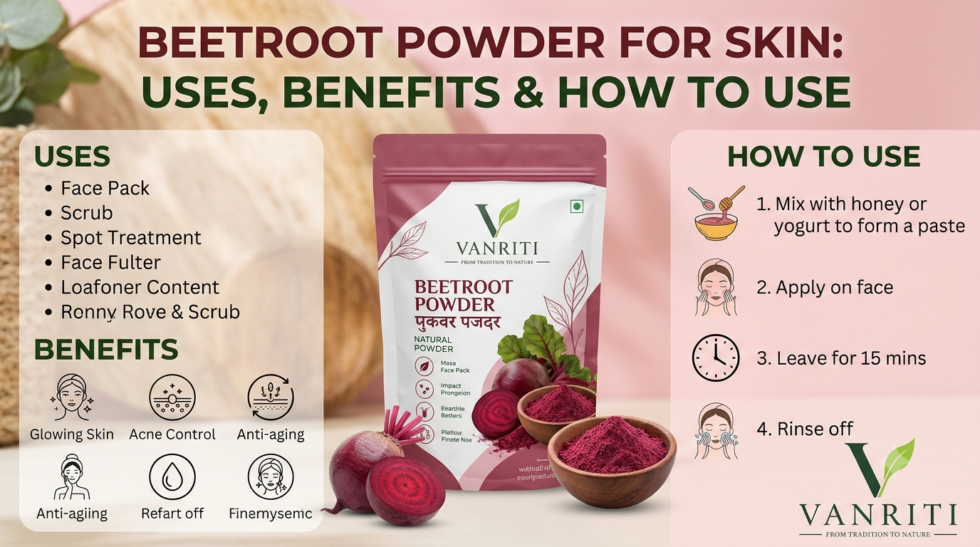 Beetroot Powder for Skin: Uses, Benefits and How to Use It