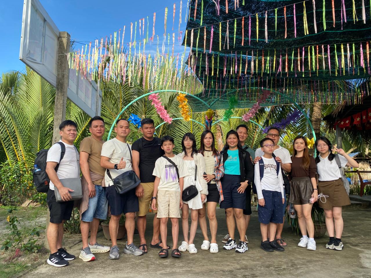 Dung Coconut basket boat tour