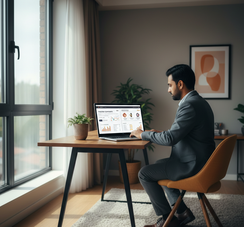Direct selling business meeting
