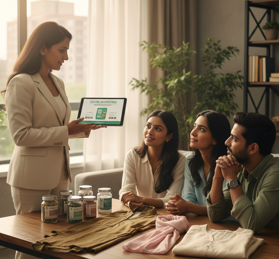 Direct selling business meeting