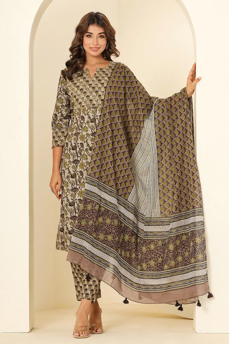 BLUMAIRE Printed Straight Kurta for Women | Casual & Formal Wear Outfit