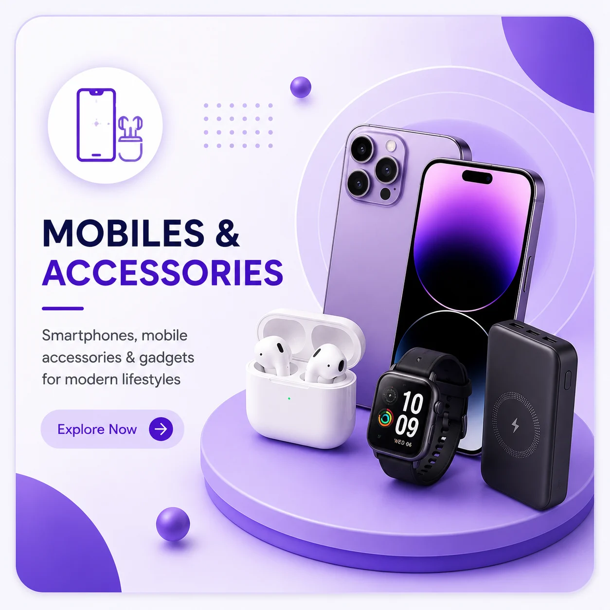 Mobiles & Accessories