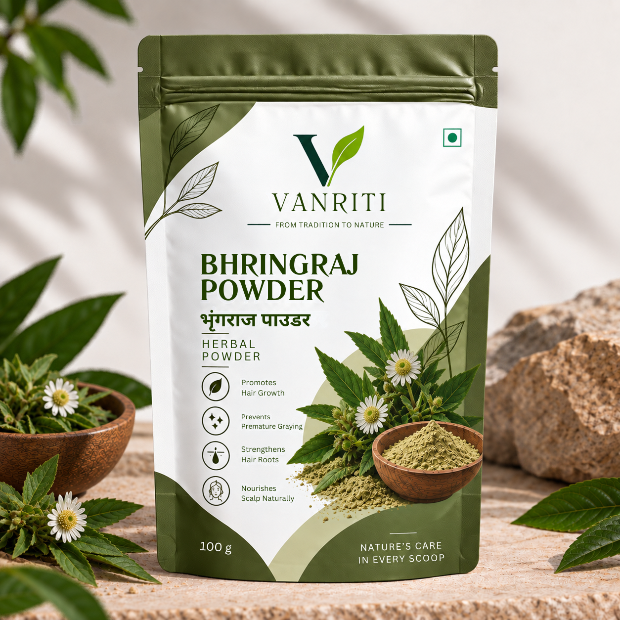 VANRITI Bhringraj Powder