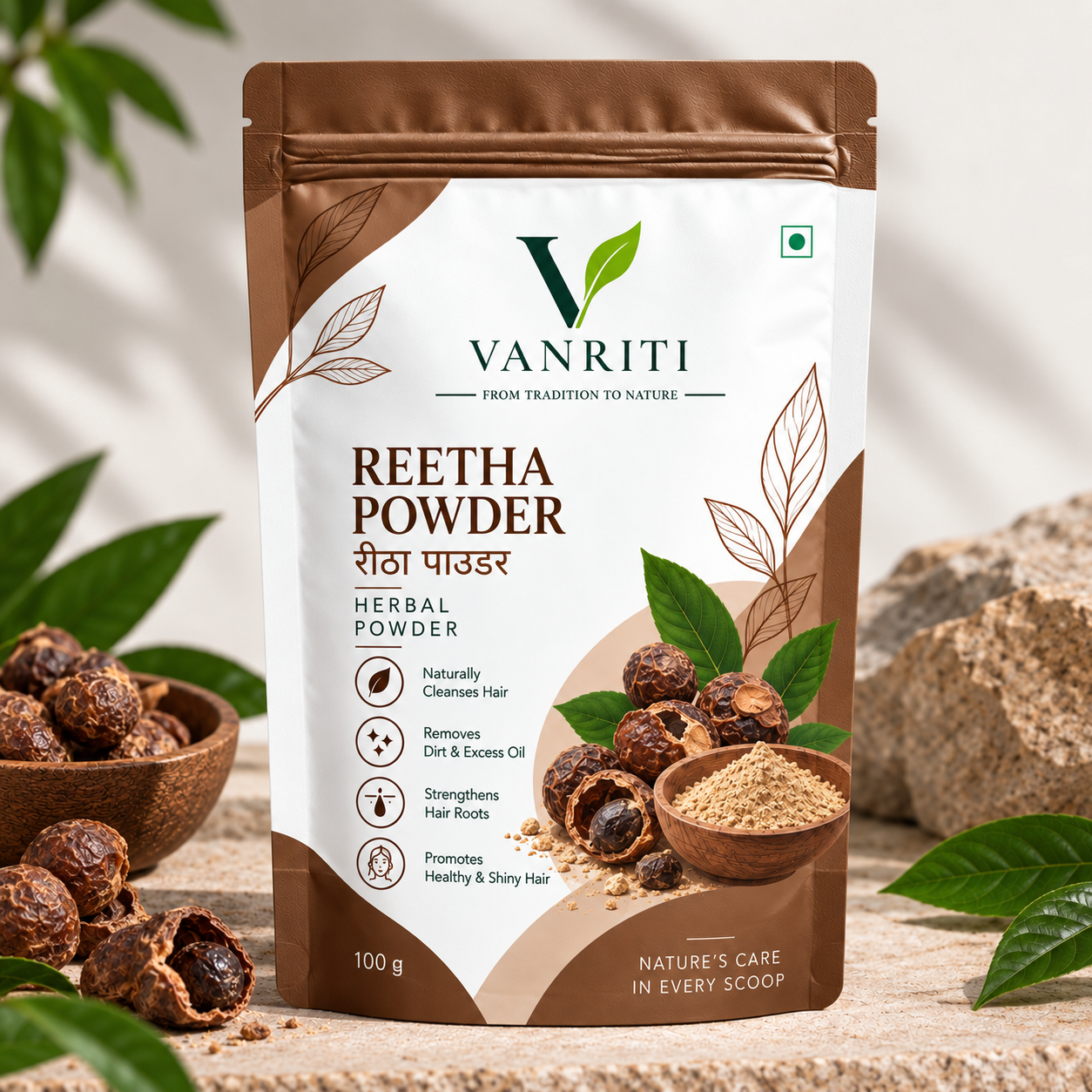VANRITI Reetha Powder